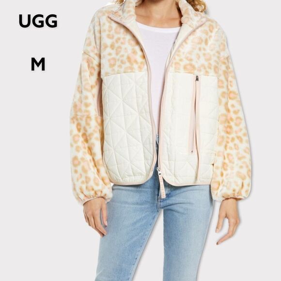 NWT UGG MARLENE QUILTED JACKET M - Picture 1 of 12